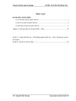 Thực trạng công tác quản lý nguồn nhân lực tại Tổng cục thống kê