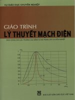 Giáo trình Lý thuyết mạch điện