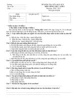 Đề kiểm tra giữa kỳ II_Tiéng Việt lớp 4_2