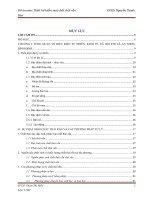 Đồ án môn thiết kế kiểm soát chất thải rắn Tính toán, xác định lượng khí hình thành ở bãi chon lấp chất thải rắn hợp vệ sinh của thị xã an nhơn – bình định