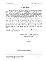 Thiết kế quy trình công nghệ gia công chi tiết thân thủy h8  (thuyết minh + bản vẽ)