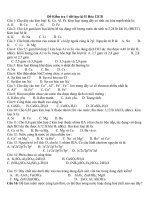 Đề Kiểm tra 1 tiết học kì II Hóa 12CB