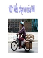 Các kiểu chạy xe ở VIệt Nam