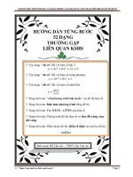 Chyên đề một số dạng căn bản trong các bài toán liên quan đến khảo sát hàm số