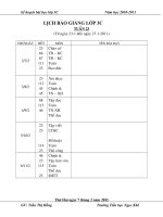 Gửi hồng GA lớp 3-23