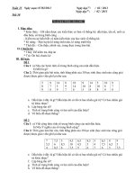 ĐỀ KIỂM TRA CHƯƠNG 3 MÔN ĐẠI SỐ 7