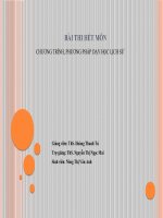 Bài 15. PTCM ở TQ và ÂĐ- LS11