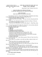 BC công tác tháng 01, CT công tác tháng 02/2011