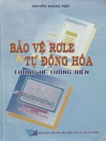 Bảo vệ rơle và tự động hóa trong hệ thống điện