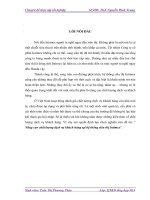 Nâng cao chất lượng dịch vụ khách hàng tại hệ thống siêu thị Intimex