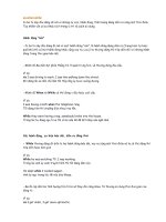 Một vài ngữ pháp tiếng anh cơ bản