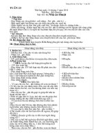 cac mon tuan 23 lop 3