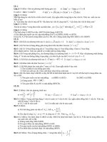 De cuong on thi HK I Toan 11