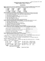 de cuong on thi HSG Anh 8