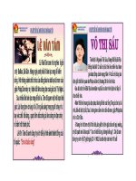 TIỂU SỬ ANH HÙNG CHI ĐỘI MANG TÊN