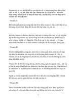 Vitamin cực kì cần thiết để hỗ trợ con hấp thu tốt và tăng trưởng toàn diện về thể chất