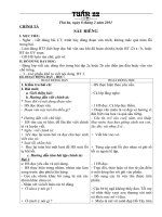 Giao an lop 4 tuan 22,23,24