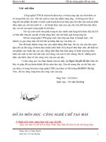 Thiết kế quy trình gia công thân máy mài để bàn H13