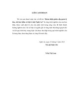 Hoàn thiện phân cấp quản lý thu, chi bảo hiểm xã hội ở tỉnh Nghệ An