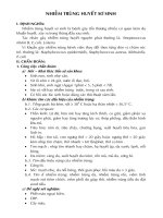 Tài liệu về nhiễm trùng huyết sơ sinh