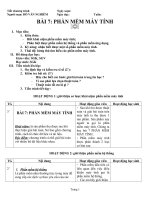 BÀI 7: PHẦN MỀM MÁY TÍNH