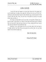 NÂNG CAO HIỆU QUẢ KINH DOANH THIẾT BỊ NHẬP KHẨU TẠI CÔNG TY CỔ PHẦN THIẾT BỊ TÂN PHÁT