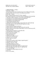 Đề thi giữa HKI