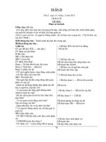 Giáo an tuần 23-24-25 CKTKN