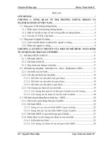 Ứng dụng các mô hình toán kinh tế trong dự báo giá một số cổ phiếu ngành Xi măng trên sàn chứng khoán Hà Nội