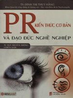 PR - Kiến thức cơ bản và đạo đức nghề nghiệp