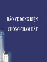 Bài giảng chuyên đề bảo vệ dòng điện chống chạm đất