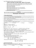 Tài liệu bồi dưỡng HSG Hóa 9