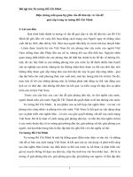 Biện chứng mối quan hệ giữa vấn đề dân tộc và vấn đề giai cấp trong tư tưởng Hồ Chí Minh