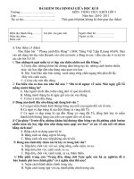 Đề Kiểm tra Giữa kỳ II_ Tiếng Việt lớp 5