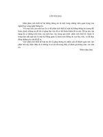 bài thu hoạch phân tích thiết kế hệ thống thông tin