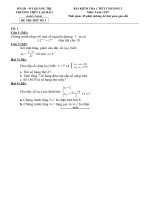 de thi thu so 1 chuong 3 lop 11NC