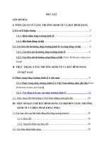 THỰC TRẠNG TĂNG TRƯỞNG KINH TẾ VÀ BẤT BÌNH ĐẲNG Ở VIỆT NAM