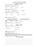 de kiem tra chuong dai so 9