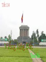 Tiết 114- văn bản Viếng lăng Bác