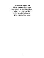 Xử lí chất thải rắn