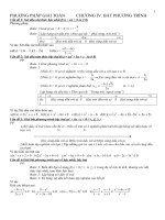 Phương pháp giải toán BPT đại số chương IV (Ban CB)