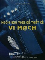 Ngôn ngữ VHDL để thiết kế vi mạch