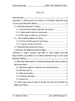 Giải pháp tiết kiệm chi phí kinh doanh tại Công ty cổ phần thương mại và du lịch Phương Đông