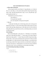 Bài tập môn mô hình toán ứng dụng và hướng dẫn trả lời