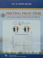 Phương pháp tính ứng dụng trong tính toán kỹ thuật