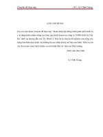 HOÀN THIỆN QUẢN TRỊ KHO THIẾT BỊ Y TẾ NHẬP KHẨU CỦA CÔNG TY TNHH THIẾT BỊ VIỆT BA