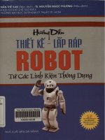 Hướng dẫn thiết kế và lắp ráp Robot từ các linh kiện thông dụng