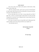 Hoàn thiện chế độ thù lao lao động tại Công ty Cổ phần Tư vấn Nhân lực NIC