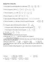 bai tap nang cao SH lop 6- phan so bang nhau, rut gon phan so