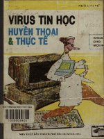 Virus tin học huyền thoại và thực tế